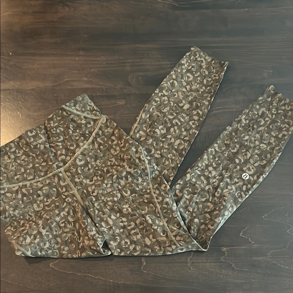 Lululemon Athletica Camouflage Leggings